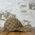 Gucci Brown GG Monogram Circle Logo Hat