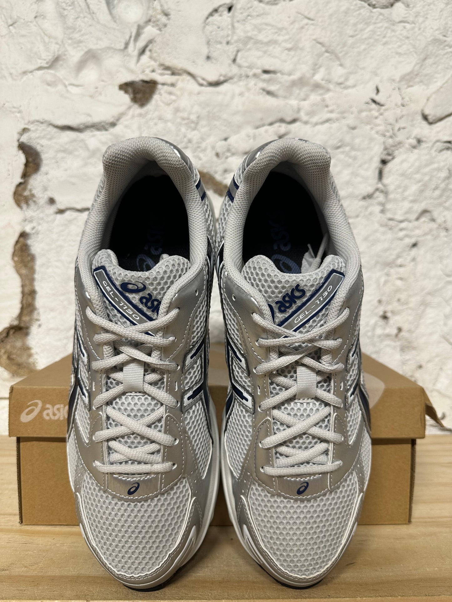 Asics Gel-1130 Glacier Grey Black Sz 11