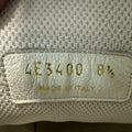 Prada Americas Cup Green Patent Gray White Sneaker Sz 8.5