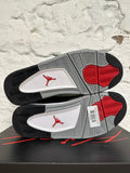 Air Jordan 4 Black Canvas Sz 10