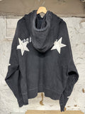 Palm Angels Double Hood Stars Hoodie Sz L