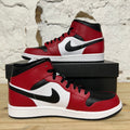 Air Jordan 1 Mid Chicago Black Toe Sz 10 DS