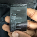 Amiri Plain Faded Black Distressed Denim Jeans Sz 32