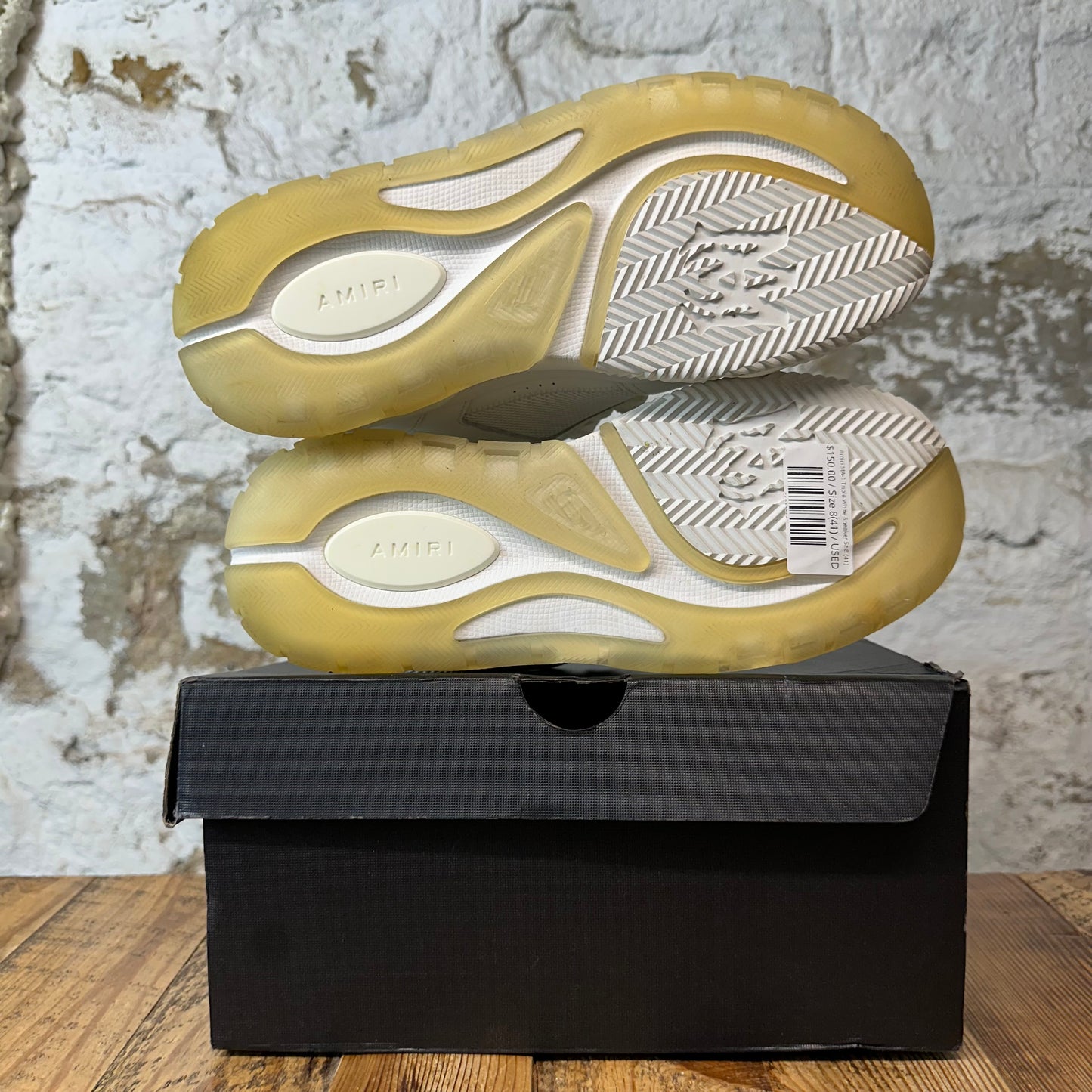 Amiri MA-1 Triple White Sneaker Sz 8 (41)