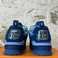 Louis Vuitton Blue Skate Sneaker Sz 8.5 (7LV)