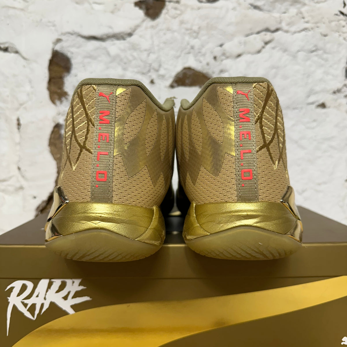 Puma Lamelo Ball MB.01 Golden Child Sz 12