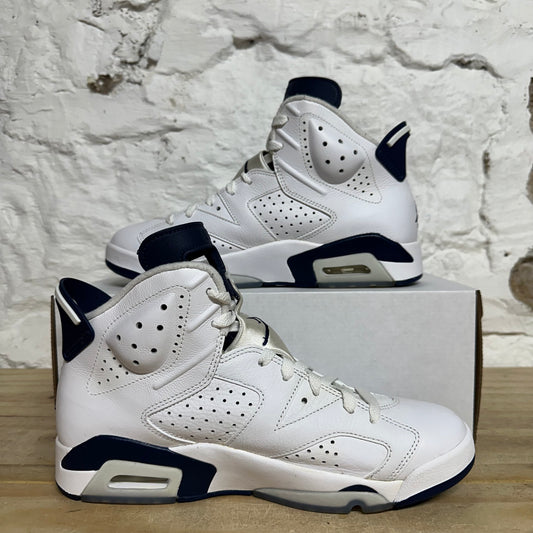 Air Jordan 6 Midnight Navy Sz 9