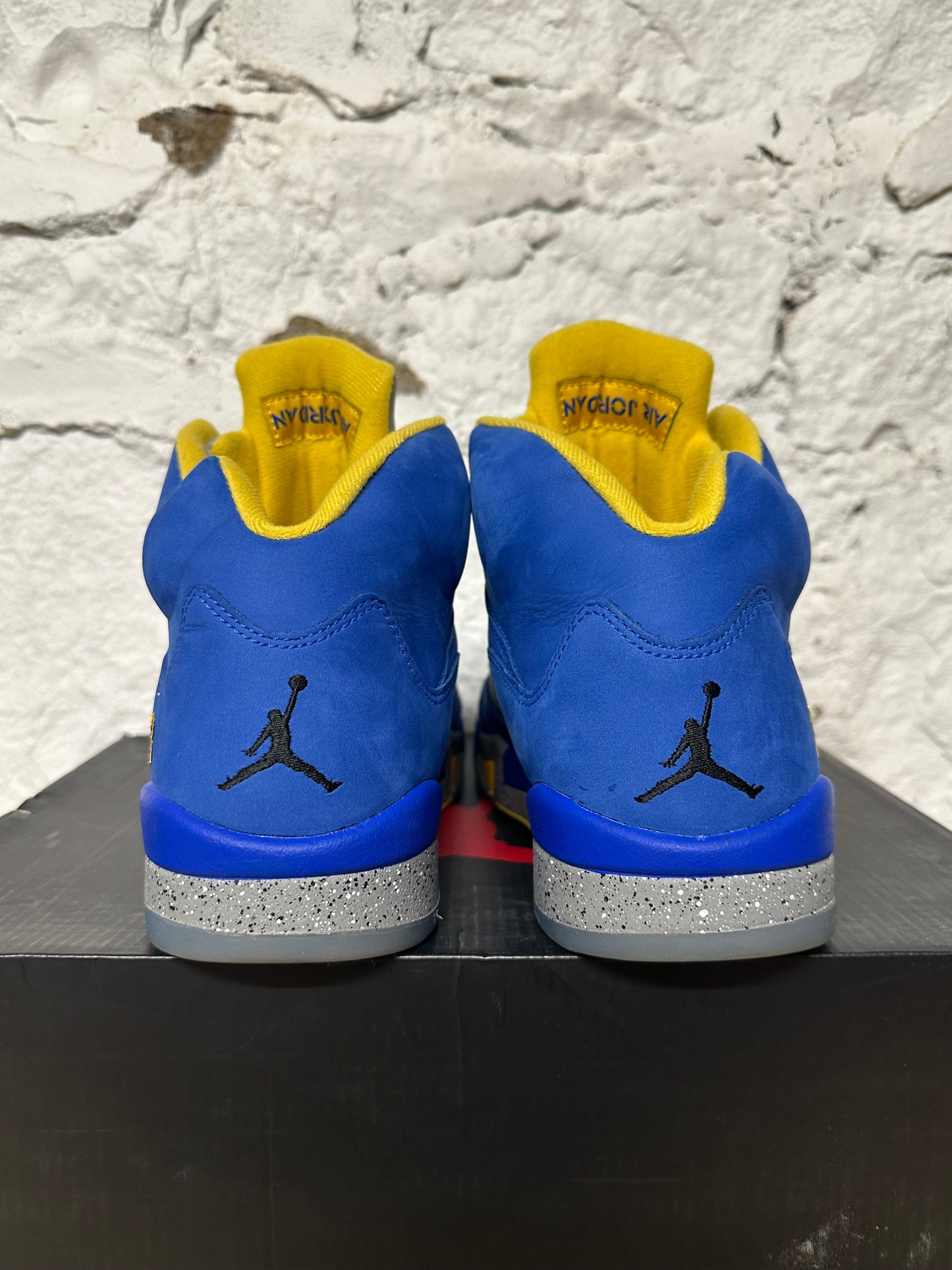 Air Jodan 5 Laney Blue Sz 10.5