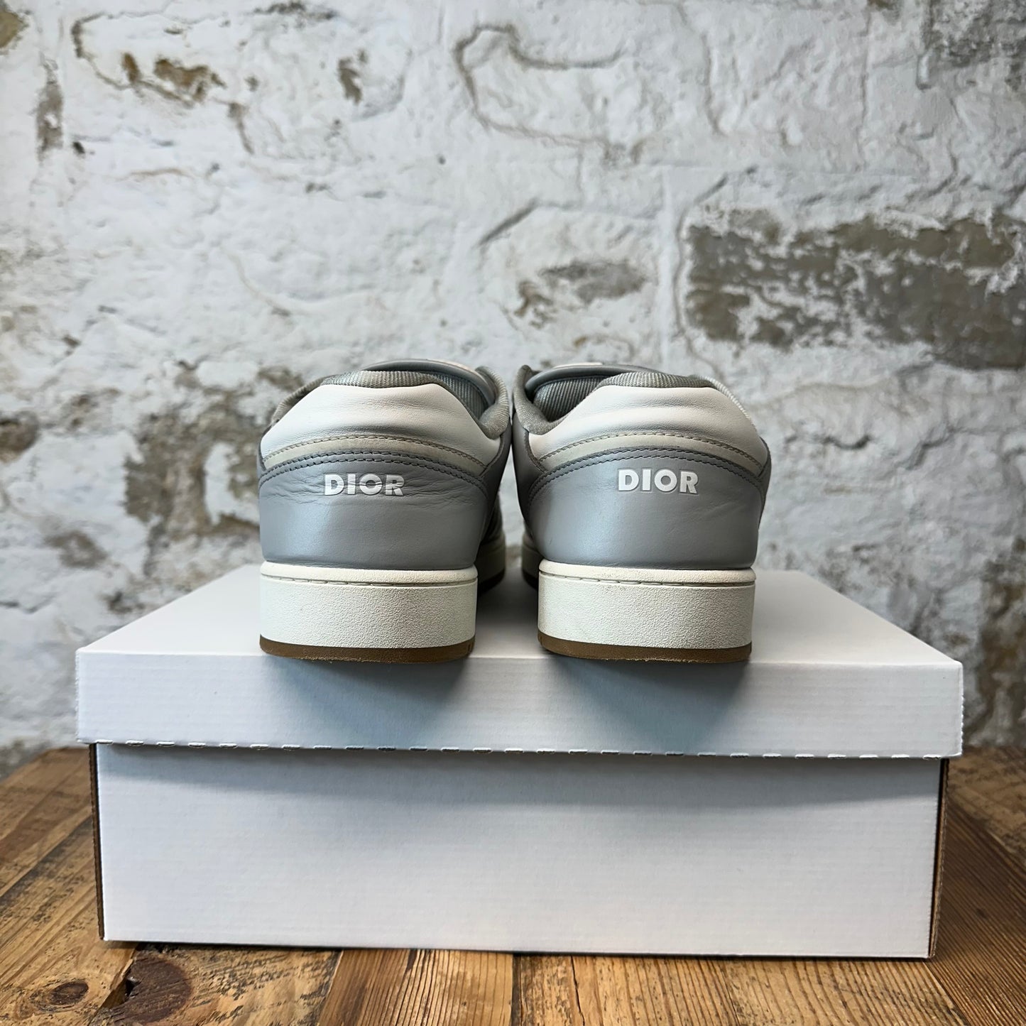 Dior B27 Oblique Grey White Sneaker Sz 16 (49)