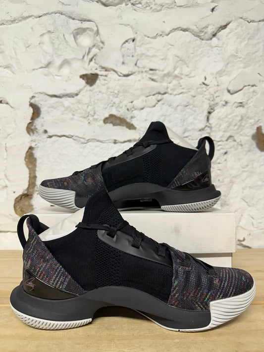 Under Armour Curry 5 Multi Color Black Sz 10.5 DS