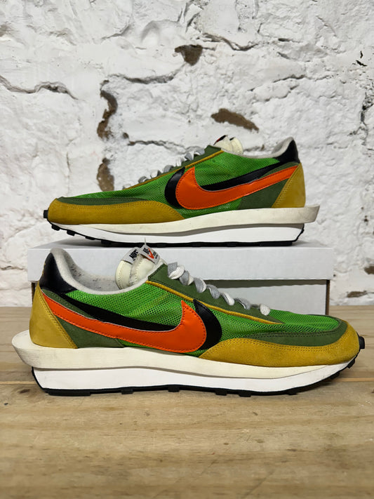 Nike Sacai LDWaffle Green Gusto Sz 14