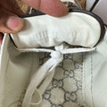 Gucci Gold Bee GG Monogram Ace Sneaker Sz 10