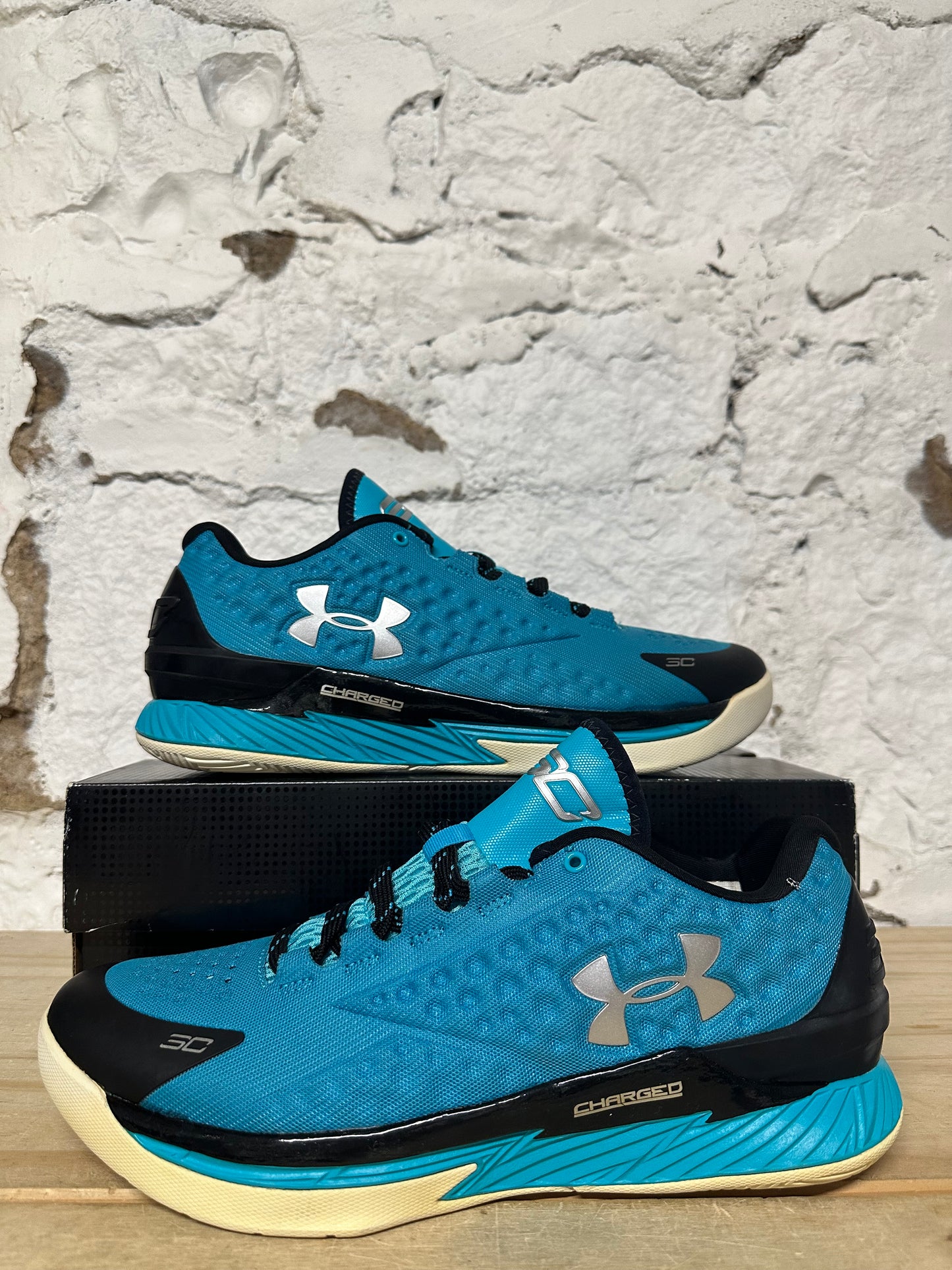 Under Armour Curry 1 Low Panthers Sz 10.5 DS