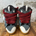 Lanvin Curb Red Lace Blue Gum Sneaker Sz 12 (45)