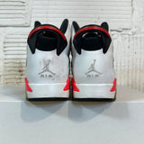 Air Jordan 6 White Infrared Sz 6Y