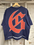 Godspeed Ship T-shirt Navy Sz S