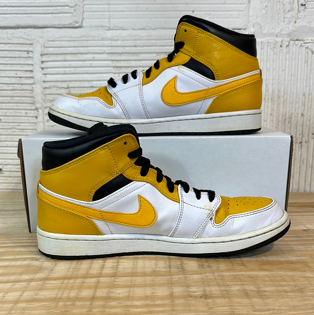 Air Jordan 1 Mid University Gold Sz 10