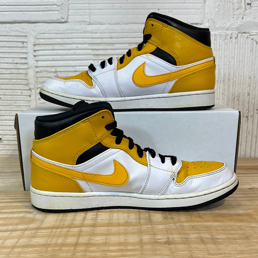 Air Jordan 1 Mid University Gold Sz 10