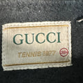 Gucci Tennis 1977 Black GG Monogram Sneaker Sz 6 (38.5)