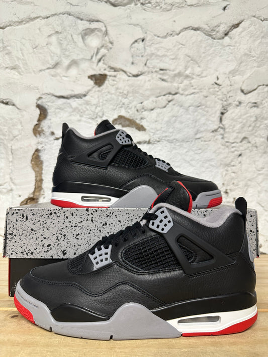Air Jordan 4 Bred Reimagined Sz 9.5 DS