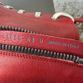 Rick Owens High Cardinal Red Milk Sneaker Sz 10 (43) DS