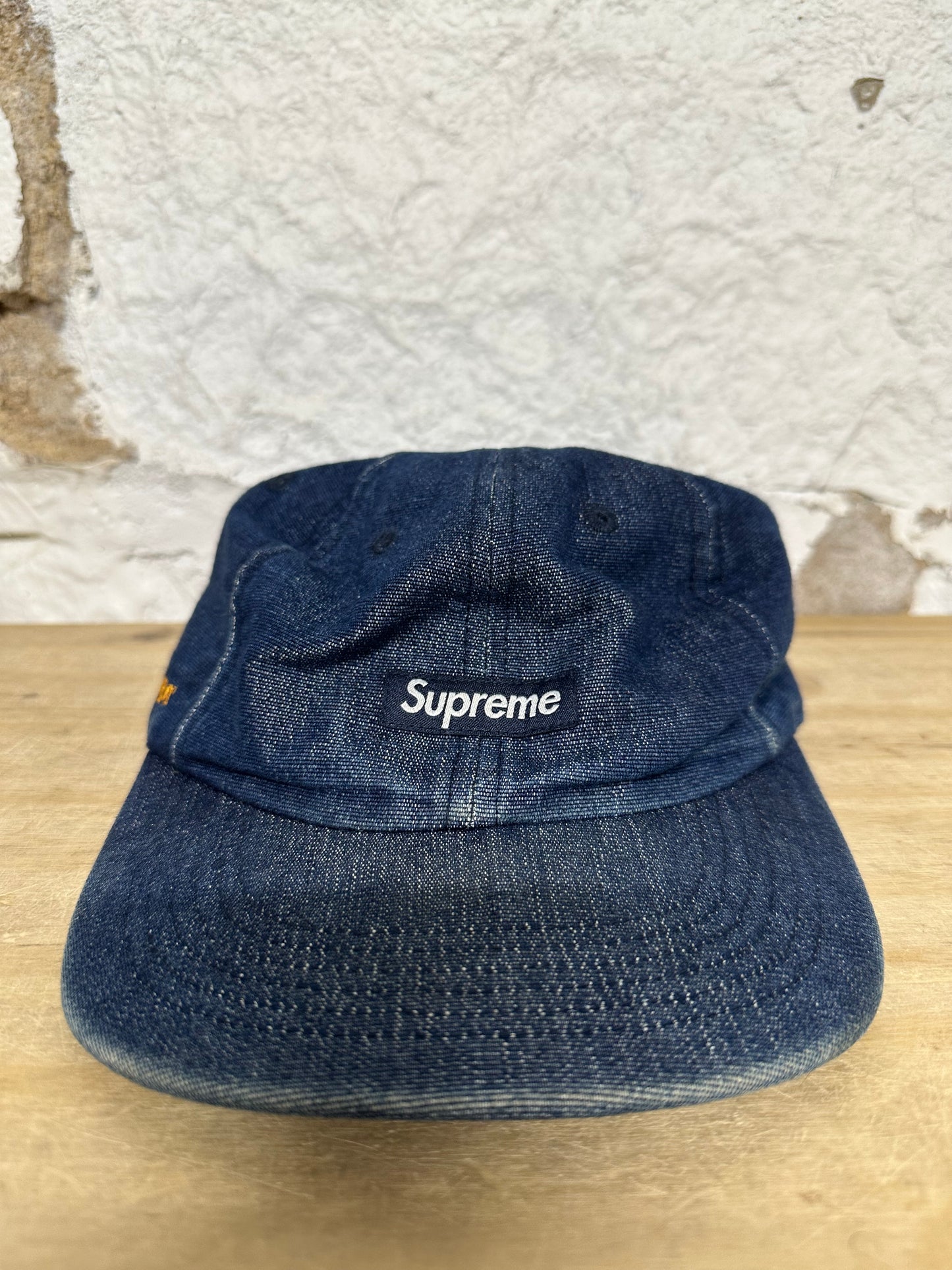 Supreme Denim 6 Panel Hat