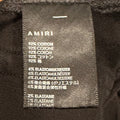 Amiri Plain Black Flare Denim Jeans Sz 36
