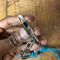 Louis Vuitton Bag Charm Carabiner Blue Key Holder