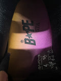 Bape Bapesta Pink Purple Sz 7