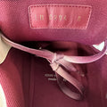 Louis Vuitton Burgundy White Trainer Sneaker Sz 9.5 (8LV)