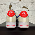 Nike Air Force 1 Low LV8 Coconut Milk Hyper Royal Sz 9