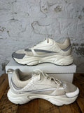 Dior B22 Triple White 3M Sz 13 (46) No Box