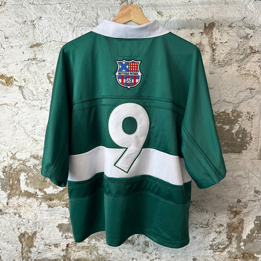 Bottega Desires Green Futbol Jersey Sz L