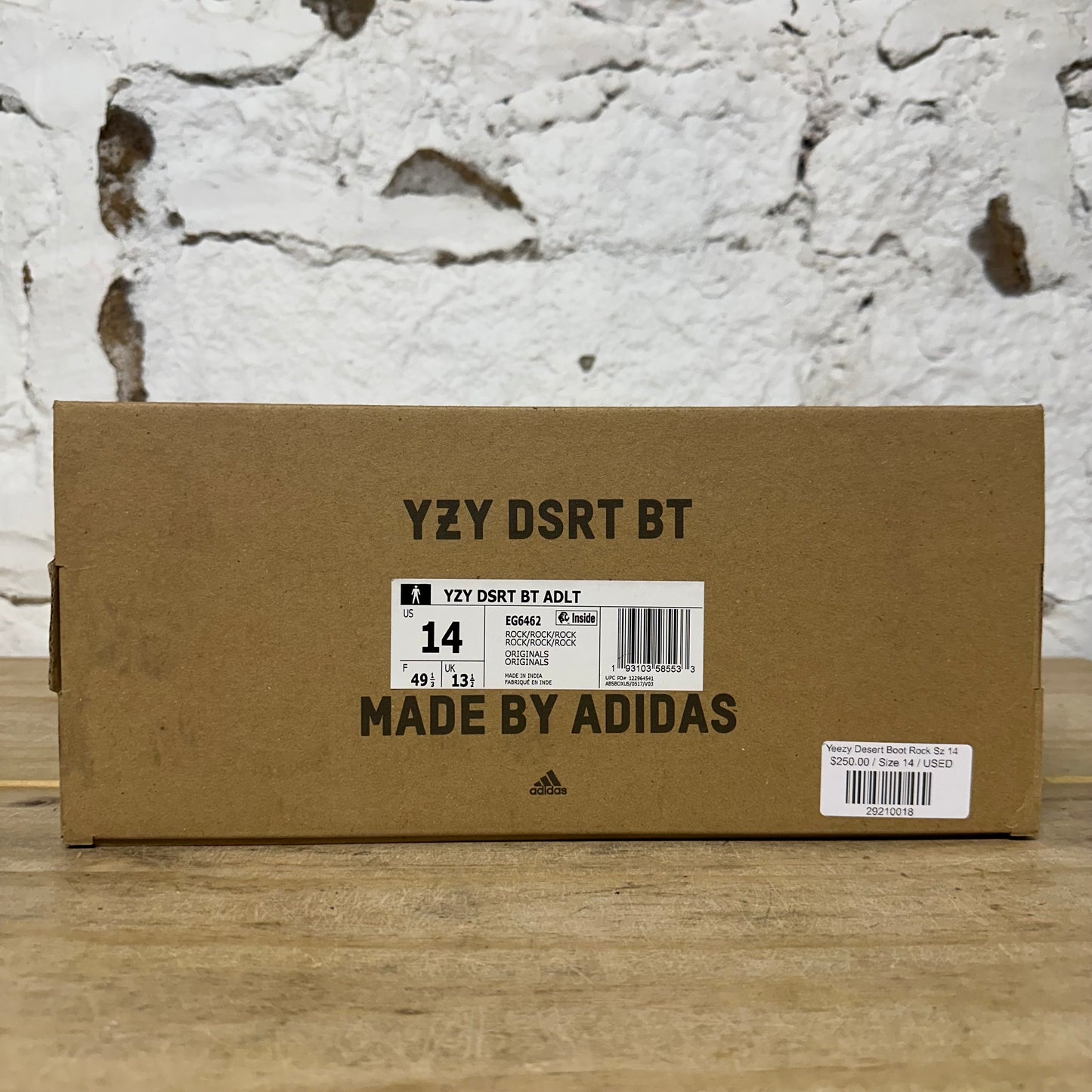 Yeezy Desert Boot Rock Sz 14