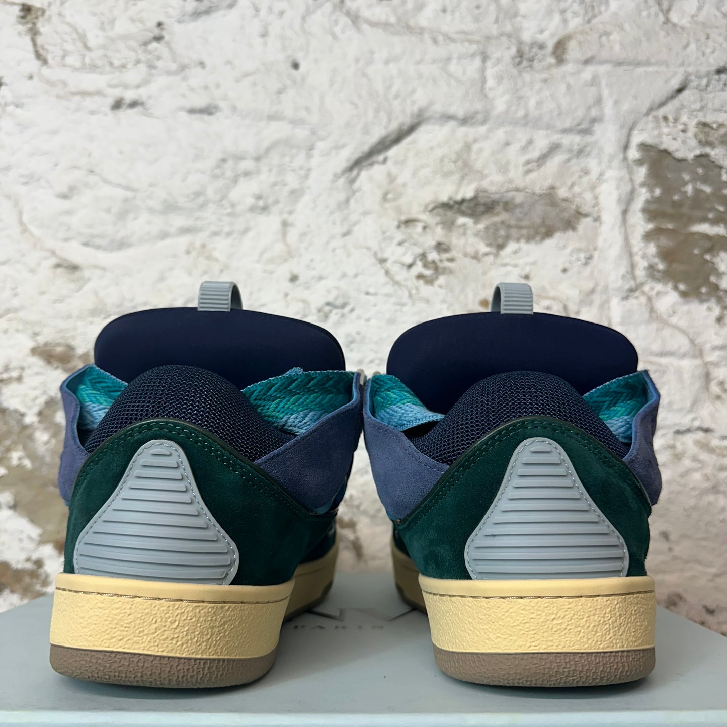Lanvin Curb Multi Blue Sneaker