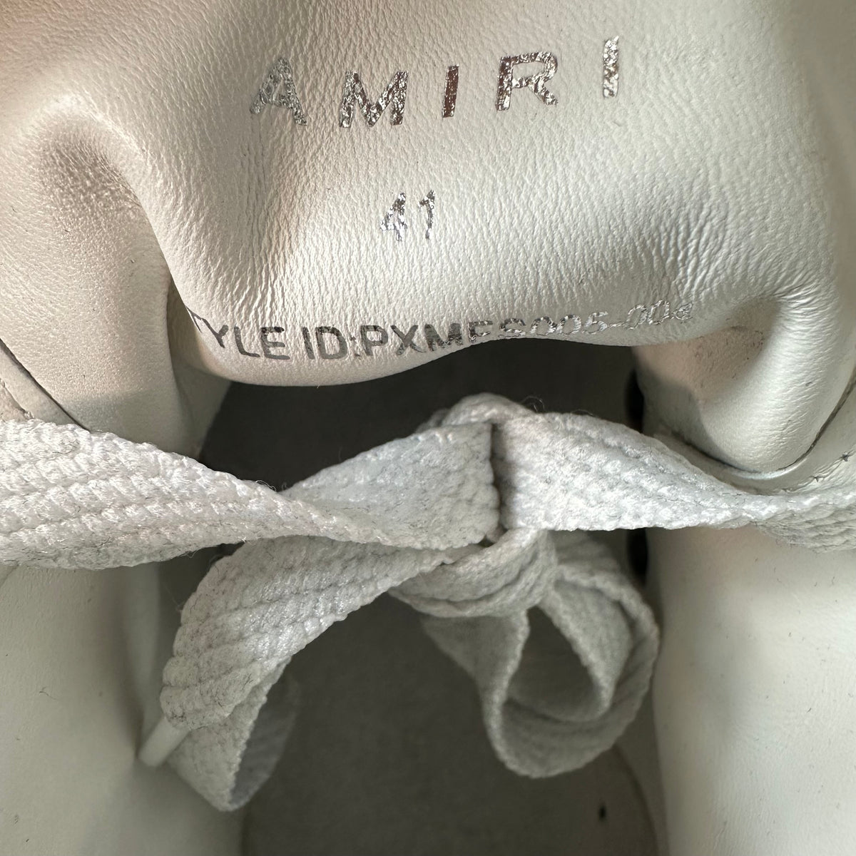 Amiri High MA Court Black White Sneaker Sz 8 (41)