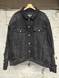 Yeezy Gap Balenciaga Padded Denim Jacket Sz XXL