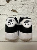 Nike Air Force 1 Black White Tumbled Sz 9.5
