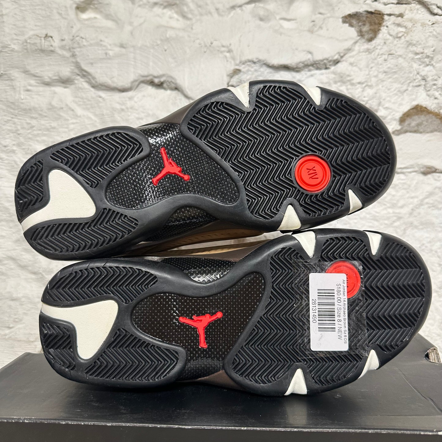 Air Jordan 14 Archaeo Brown Sz 8 DS