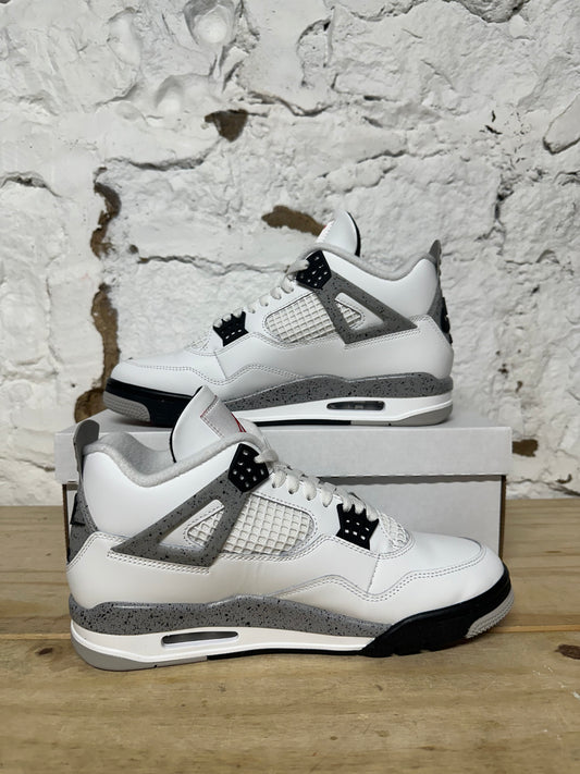 Air Jordan 4 White Cement Sz 9.5