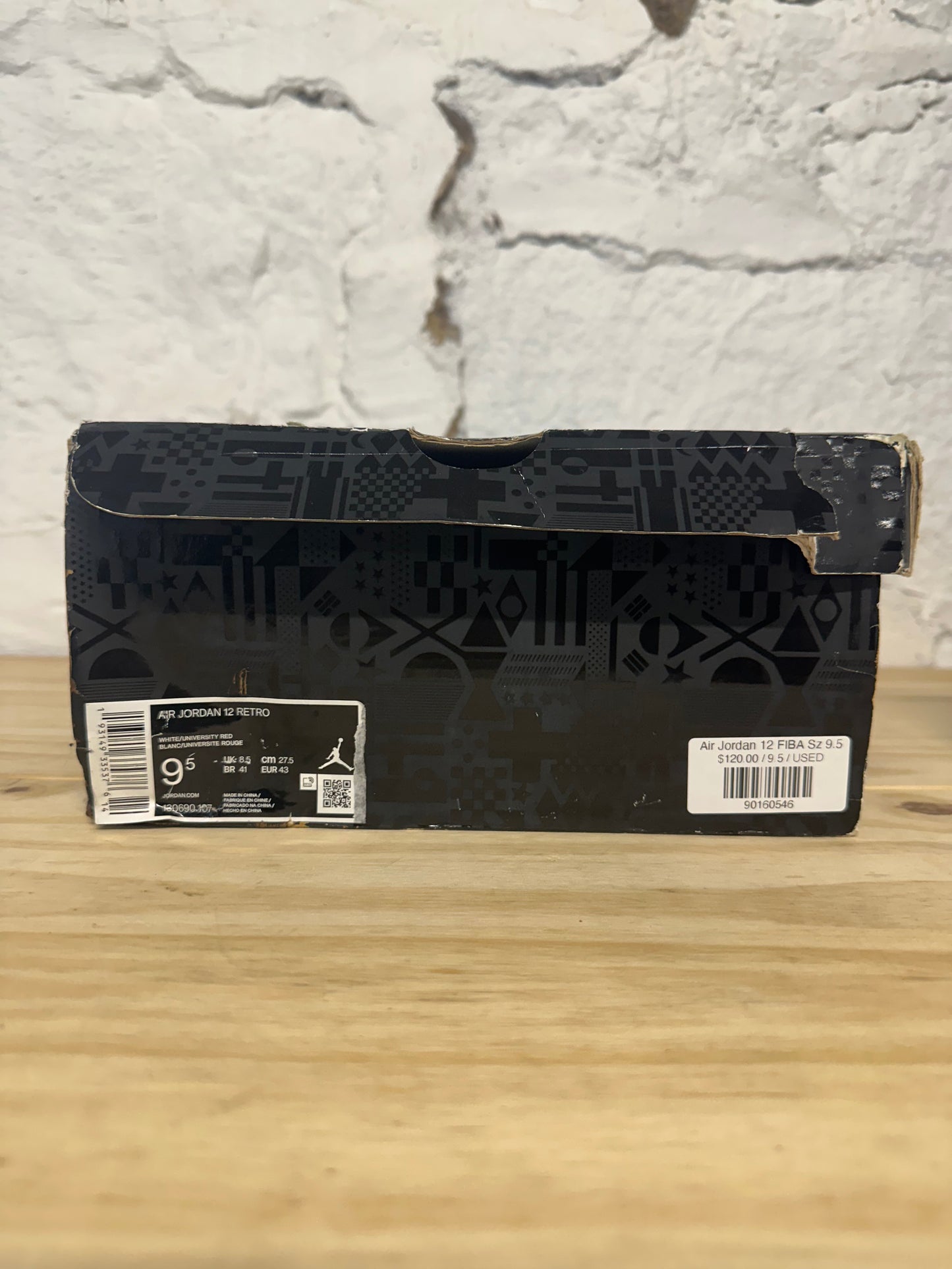 Air Jordan 12 FIBA (2019) Sz 9.5