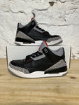 Air Jordan 3 Black Cement (2018) Sz 9