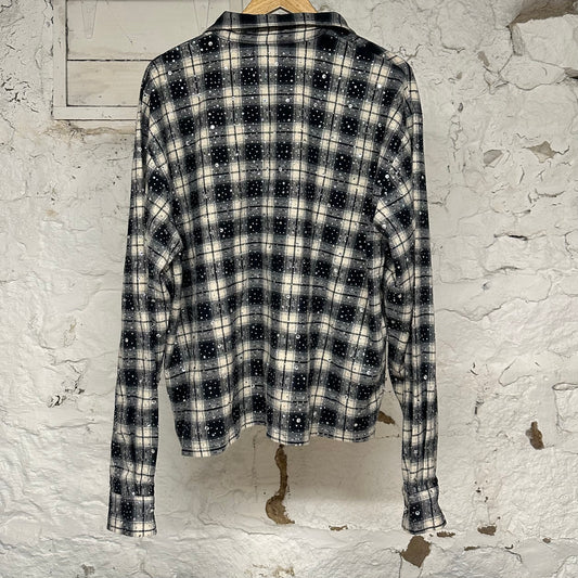Vale Crystals Flannel Sz XL
