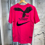 Off White Nike Tux Pink T-Shirt Sz M