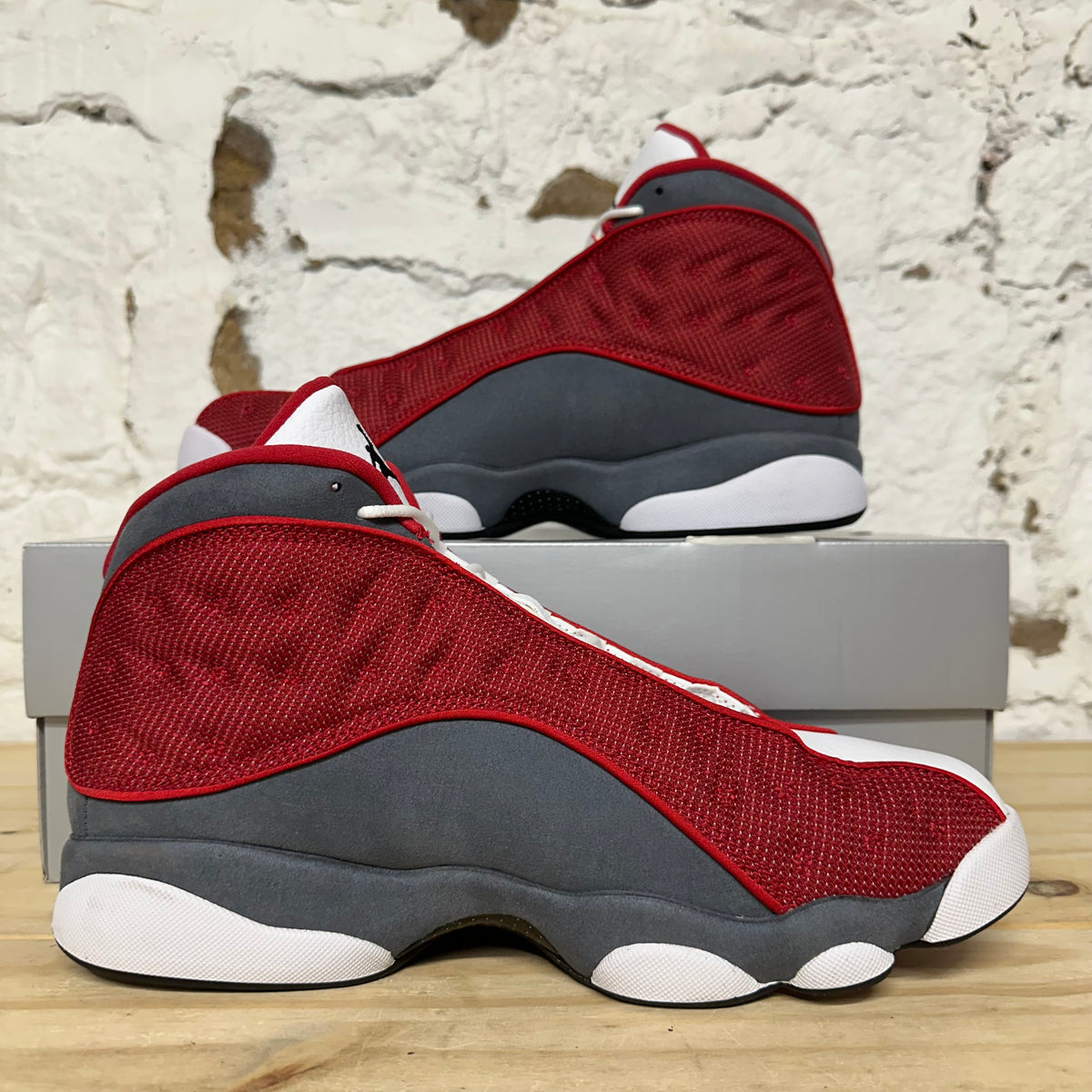Air Jordan 13 Gym Red Flint Grey Sz 10