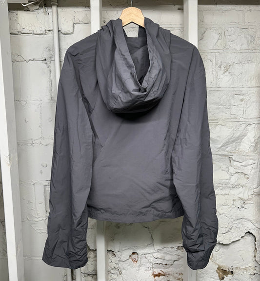 Saint Vanity Grey Nylon Jacket Sz S