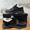 Chanel CC Black White Trainer Sneaker Sz 7.5 (40.5)