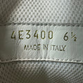 Prada Americas Cup Navy Leather Grey White Sneaker Sz 6.5 No Box