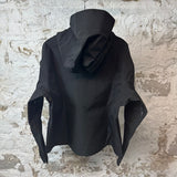 GV Gallery RH Black Rain Jacket Sz S DS