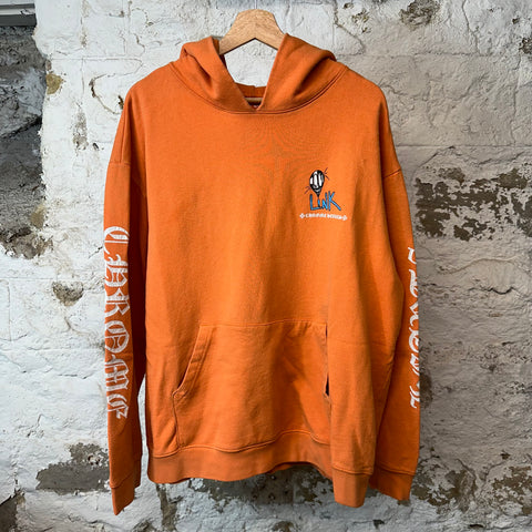 Chrome Hearts Link Hoodie Orange Sz XXXL